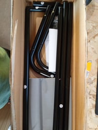 Amazon Basics povišeni krevet za pse s efektom hlađenja, veličina L, 130x80x19 cm, siva, prozračan za kućne ljubimce — tragovi habanja na cijevima (stanje: vidi 2. sliku) 4