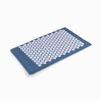 Saltea de acupresură Umbro cu pernă și 1 minge de masaj, albastru, 71x42 cm, cu geantă de transport, pentru masajul spatelui și al gâtului, yoga 1