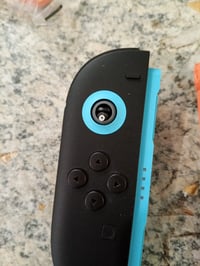 Pereche de controllere Nintendo Joy-Con 2, stânga bleu și dreapta — defecte, pentru piese: buton joystick smuls, drift (stare: vezi a 2-a poză) 3