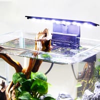 GERUI LED Akvárium Világítás 6W 220V - Energiatakarékos Lámpa Vízi Növényekhez és Halakhoz - Fekete Burkolat, Fehér Fény, 600 lm 3