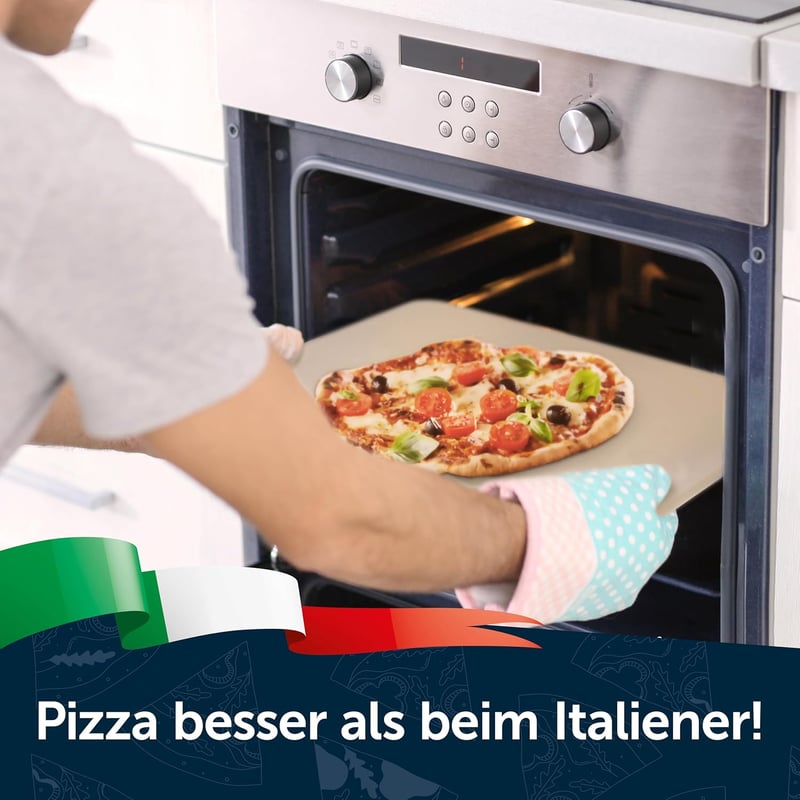 Blumtal 900°C-ig hőálló cordierit pizzakő sütőhöz és grillhez