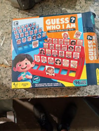 ZexJpr Ki Ez? társasjáték, 2 személyes kitalálós családi játék partikra és esti szórakozáshoz, 96 kártyával, „Guess Who” stílusú interaktív játék 3