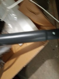 VOUNOT Oldalra Nyíló Kerti Napernyő 300 cm, Hatszögletű, Kurblis Mechanizmussal, UV — vízcseppfoltos felület (állapot: lásd a 2. képet) 2