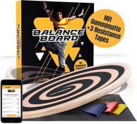 Fa egyensúlyozó deszka szett - Balance Board applikációval és kiegészítőkkel 1