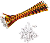 YIXISI 50 Pár Mini Micro JST-ZH 1.5mm 3-Pin Csatlakozó Kábellel 15cm - RC Helikopter, LED, Akkumulátor Összekötő Szett 1