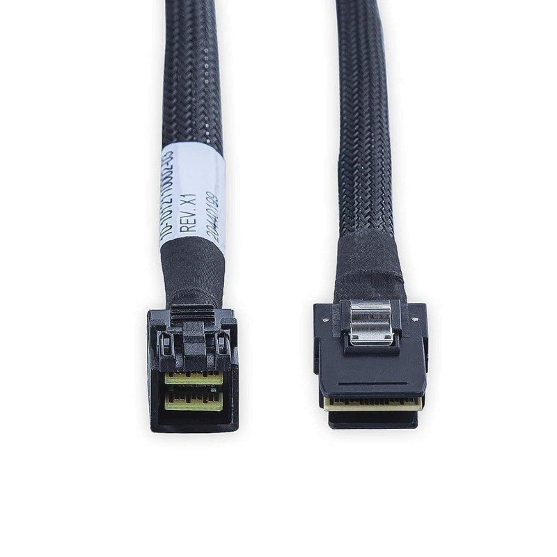 10Gtek Mini SAS HD Kábel, SFF-8643 - SFF-8087, 60cm, 12Gbps Adatátvitel