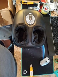 Elektrický masážny prístroj na nohy RENPHO s funkciou vyhrievania, 3D shiatsu masážou a — bez diaľkového ovládača (stav: pozri 2. obrázok) 2