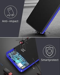 BASEUS 42800mAh Power Bank 25W PD3.0 USB-C gyorstöltő, 3 be- és kimenet, LED kijelző 4