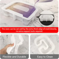 Gartful 3D "C" Betű Szilikon Öntőforma - DIY Dekorációhoz, Süteményekhez 3