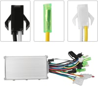 Elektromos Roller Vezérlő 36V/48V 350W - Kefenélküli Alumínium Kerékpár Kiegészítő 4