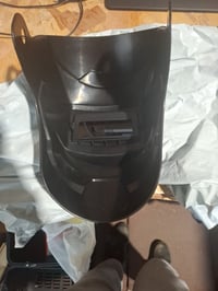 BTBHIHO Automatska maska za zavarivanje s automatskim zatamnjivanjem, solarna, za TIG MIG ARC zavarivanje, podesiva traka za glavu — isprobana (stanje: vidi 2. sliku) 4