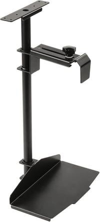 EUREKA ERGONOMIC Asztali PC Tartó - 360° Forgatható, Állítható Magasságú és Szélességű Számítógépház Tartó Asztal Alá, Fekete, 20kg Teherbír 1