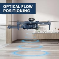 FAKJANK F407 Drón 4K Kamerával - 360° Akadályérzékelés, WiFi FPV Átvitel, Optikai Pozícionálás, Kezdőknek, 2 Akkumulátorral, Kék 6