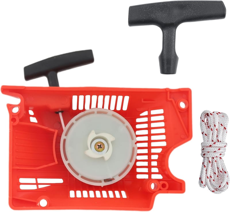 Adefol Indítómotor 45cc 52cc 58cc Láncfűrészhez - Visszahúzós Starter 4500 5200 5800 Modellekhez - Csere Alkatrész