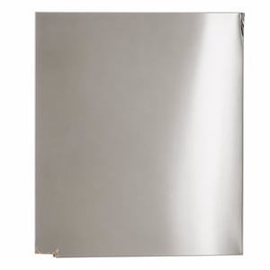 Panou de protecție pentru bucătărie din oțel inoxidabil și tablă magnetică Compactor 60x50 cm, argintiu, pentru perete — colț deteriorat, zgâriat