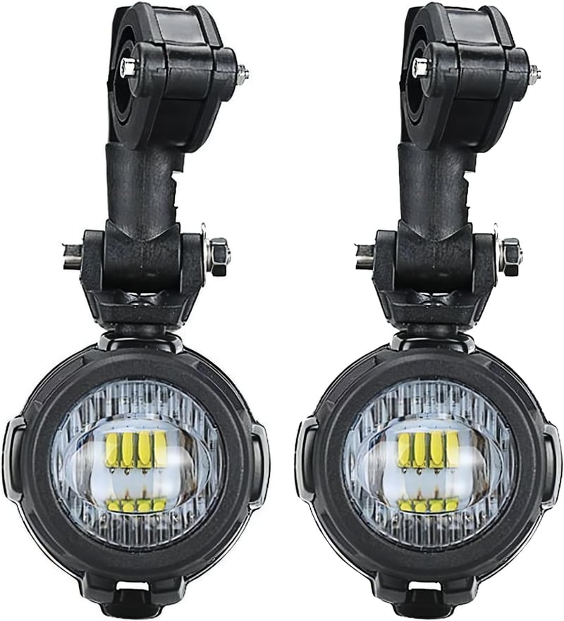 SUPAREE Motorrad LED Scheinwerfer 40W Nebelscheinwerfer Szett (2db)