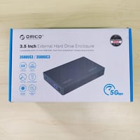 ORICO 3.5 USB 3.0 Külső Merevlemez Ház 20TB-ig, SATA HDD/SSD Ház UASP Gyorsítással - USB A 8