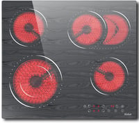 Hobsir hob LH06 üvegkerámia főzőlap 4 zónás 60cm érintésvezérlés 6600W 6