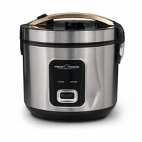 Aparat de gătit orez ProfiCook PC RK 1285 pentru 3 kg de orez, cu strat antiaderent — prezintă o ușoară lovitură în partea din față (produs resigilat/outlet) 1