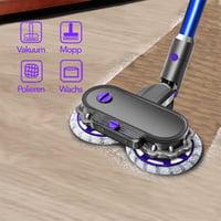 Dyson V15 V11 V10 V8 V7 elektromos felmosó feltét, levehető víztartállyal és dupla forgófejjel 4