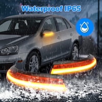 Volkswagen Golf 5/6 LED irányjelző, tükörbe épített, 2 db - SUPAREE 5
