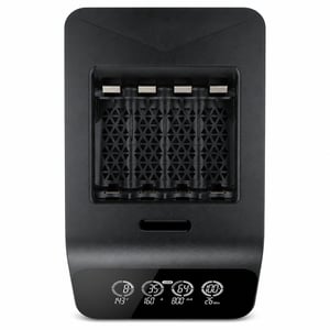 VARTA LCD Smart Charger+ punjač za AA/AAA baterije, posebno pakiranje baterija — nedostaju 4 AA baterije (stanje: vidi 2. sliku)
