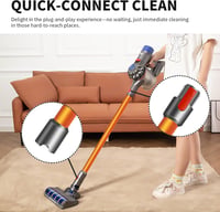 Dyson V7-V15 porszívókhoz arany teleszkópos hosszabbító cső, 72 cm, gyorszáras 3