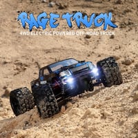 Haiboxing 1/18 RC Monster Truck - 36 km/h Vízálló Távirányítós Autó 4WD Terepjáró - 7.4V Akkumulátorral, 100m Hatótáv, Gyerekeknek és Felnőt 6