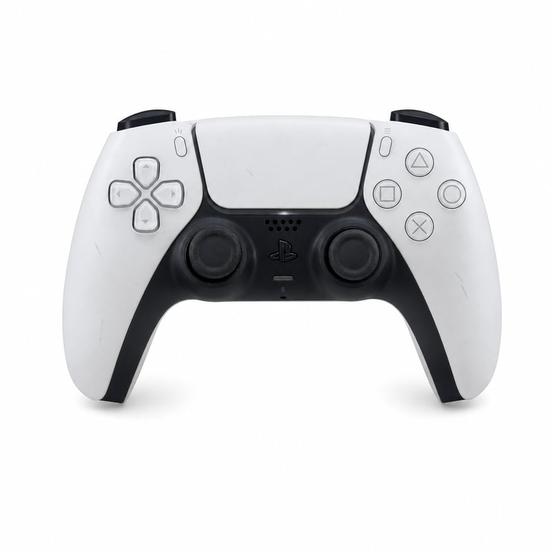 Sony DualSense Wireless Kontroller PS5 fehér – hibás, részben működő — hibás, részben működik: joystick driftel (állapot: lásd a 2. képet)