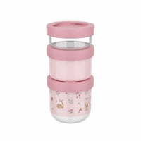 Súprava stohovateľných dóz na desiatu Mepal Mio Little Dutch Fairy Garden – 175 ml + 275 ml – vhodné do mikrovlnnej rúry a mrazničky – 2-dielna súprava — 2 kusy 2