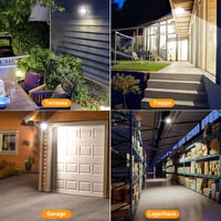 MEIKEE 35W LED Reflektor Mozgásérzékelővel és Távirányítóval - 3000 Lumen, IP66 Vízálló, 3 Üzemmód, Állítható Fényerő, Időzítő Funkció, Kert 8