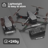 TTROARDS IDEA36 GPS Drón 4K Kamerával - 5G WiFi, Követés Funkcióval, Intelligens Visszatérés, Sony IMX Szenzor, 249g Könnyű, SD Kártya Kompa 7