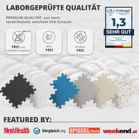 Puzzle rendszerű edzőszőnyeg szett - Fitnesz, jóga és tornagyakorlatok védőalátétje 3