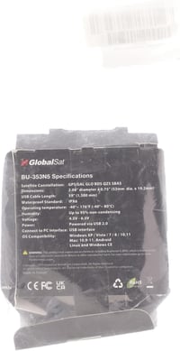 GlobalSat BU-353N5 USB GPS vevő, fekete 8