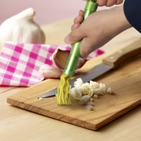 Vicloon Fondant Prés - Rozsdamentes Acél Sütemény Díszítő Eszköz 20 Formával - Zöld Marcipán Extruder Kézműves Agyaghoz és Cukrászathoz 5