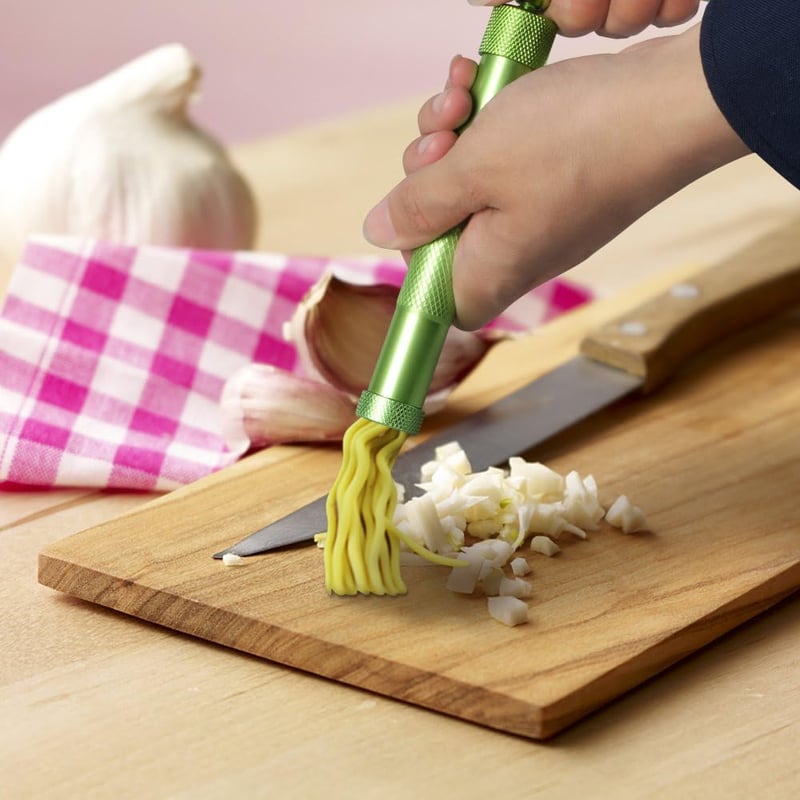 Vicloon Fondant Prés - Rozsdamentes Acél Sütemény Díszítő Eszköz 20 Formával - Zöld Marcipán Extruder Kézműves Agyaghoz és Cukrászathoz