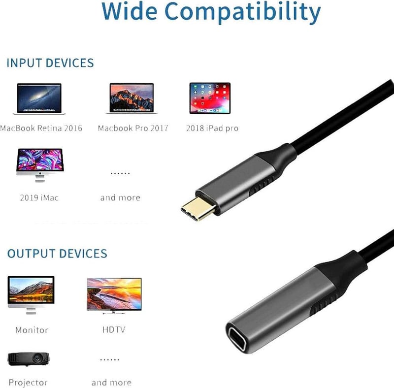 MacBook USB-C - Mini DisplayPort adapter 4K 60Hz, fekete - Újracsomagolt
