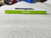 seenda Érintőpad PC-hez - Edzett Üveg Felületű Vezetékes Trackpad Alumínium Alappal, Nagy Pontosságú Navigáció Windows 10/11 Rendszerekhez ( 18