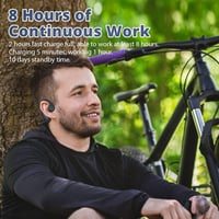 IFECCO Bone Sound Bluetooth 5.3 vízálló csontvezetéses fülhallgató 32GB MP3 sporthoz 4