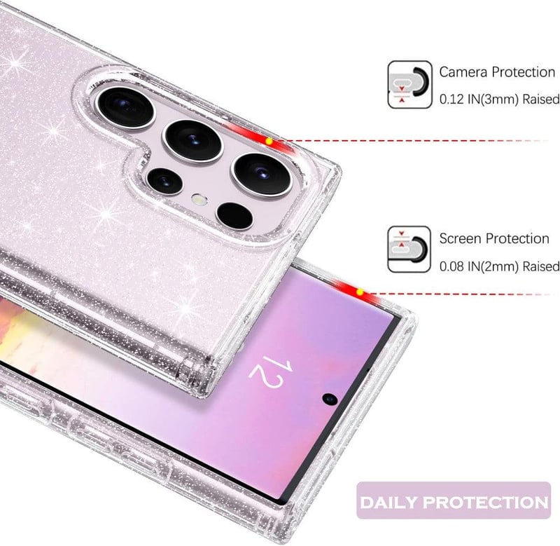 Samsung Galaxy S23 Ultra 5G átlátszó védőtok - Ütésálló, karcmentes TPU