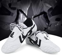 Keenso Taekwondo Cipő - Légáteresztő PU & Gumi Küzdősport Lábbeli, Könnyű Viselet Taekwondo, Box, Kung Fu és Tai Chi Edzésekhez 3