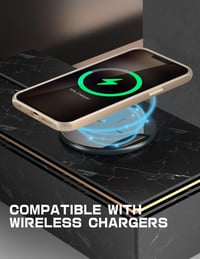 iPhone 13 Pro Vékony Ütésálló Szilikon Tok - Púderrózsaszín, Átlátszó 6