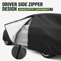 Favoto SUV Autótakaró - Vízálló, Fényvisszaverős, 480-505cm, Fekete 7