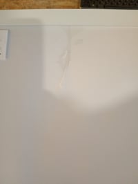 Giftgarden A2 bijeli aluminijski okvir za slike 42x59,4 cm, za zidnu montažu — neispravno, djelomično funkcionalno: slomljen okvir (stanje: vidi 2. sliku) 2
