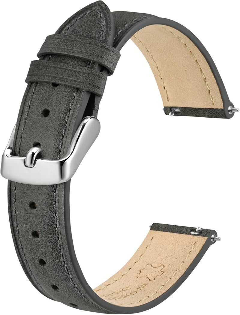 Bisonstrap Elegáns Bőr Óraszíj Gyorskioldással - Férfi és Női Órákhoz - 12-20 mm Méretben Kompatibilis Órafülekkel

AI: Bisonstrap Elegáns B