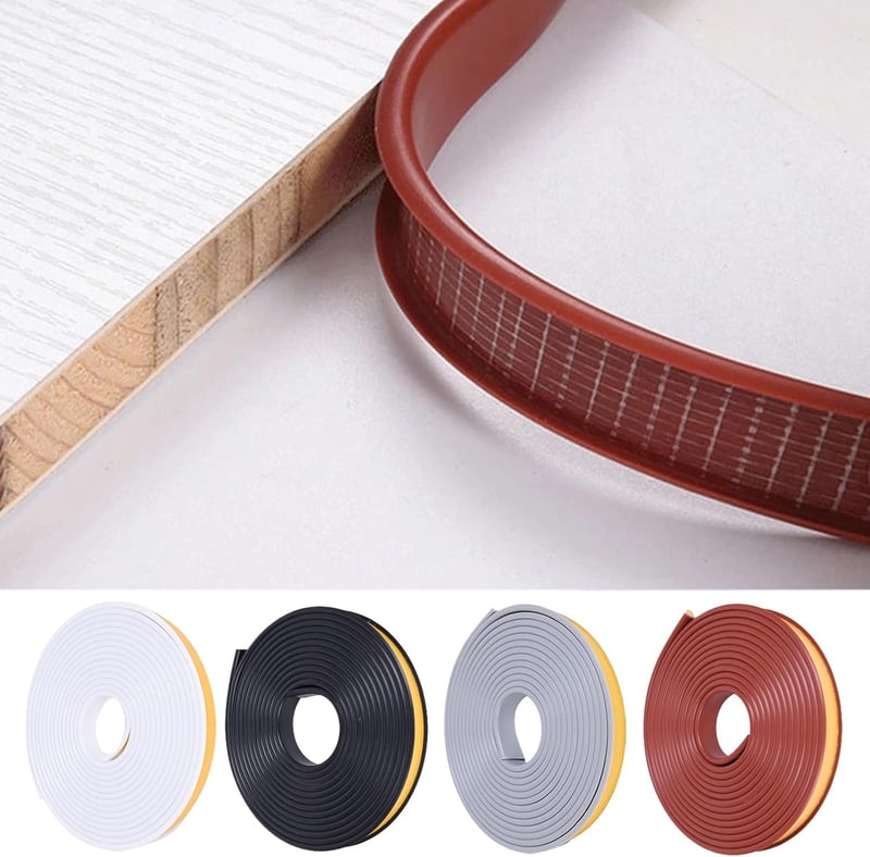 U alakú öntapadós bútorvédő szegély, 5m, fehér, 36mm széles, TPE