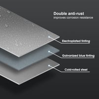 AOLISHENG Teljes Kihúzású Fiókcsúszó 300 mm - Golyóscsapágyas Sínrendszer, 45 kg Teherbírás, Oldalsó Rögzítés, Ezüst Acél, 1 Pár 4