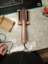BaByliss Air Power Volume 2 az 1-ben kerek kefés hajszárító és Air Styler, arany színű - láthatóan használt 3