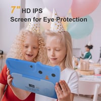 C idea Gyerektablet 7" - Android 12, 32GB, Kék, IWAWA Oktatójátékokkal, 3-7 Éveseknek 5