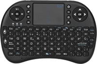 Rii Mini i8 vezeték nélküli mini billentyűzet touchpaddel, fekete 1